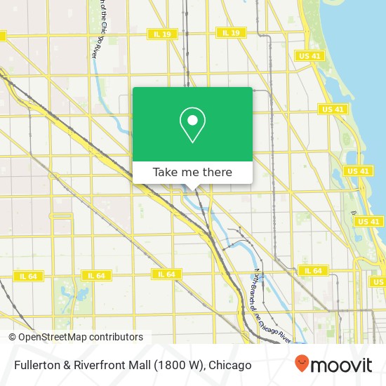 Fullerton & Riverfront Mall (1800 W) map