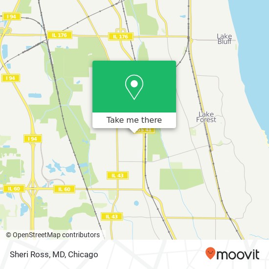 Mapa de Sheri Ross, MD