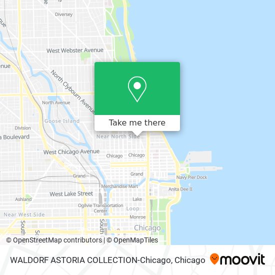 WALDORF ASTORIA COLLECTION-Chicago map