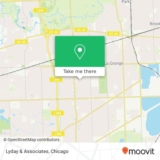 Lyday & Associates, 512 50th Pl map