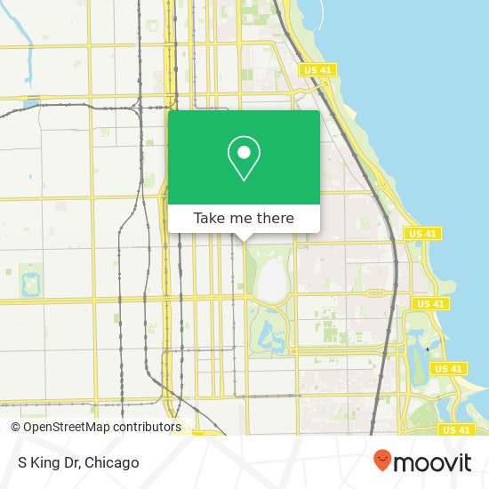 Mapa de S King Dr, Chicago, IL 60615