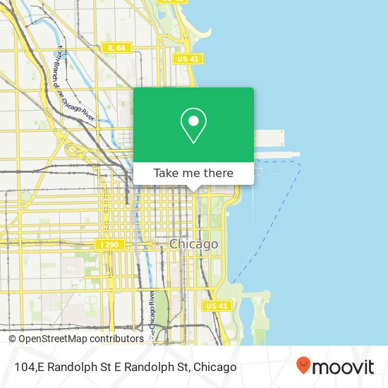 104,E Randolph St E Randolph St, Chicago, IL 60601 map