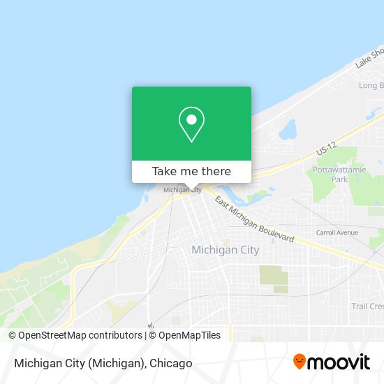 Michigan City map