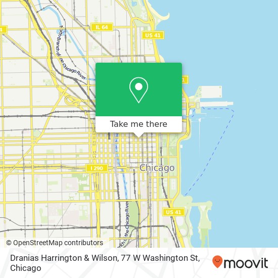 Dranias Harrington & Wilson, 77 W Washington St map