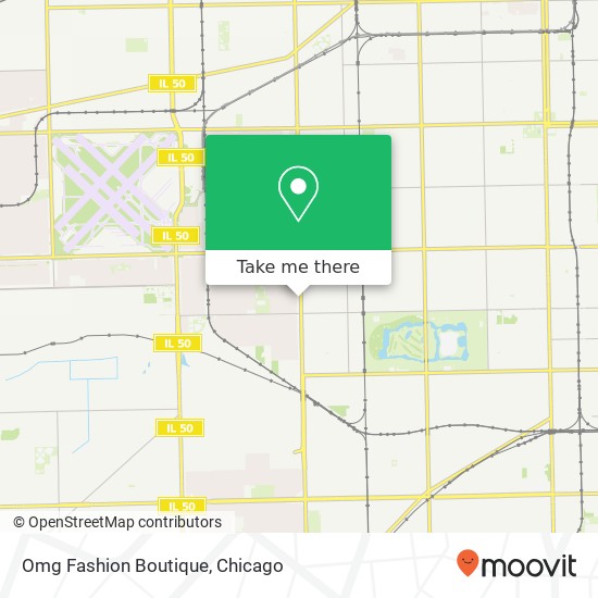 Omg Fashion Boutique, 6600 S Pulaski Rd map