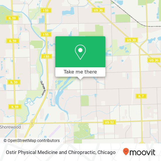 Mapa de Ostir Physical Medicine and Chiropractic, 1024 Essington Rd