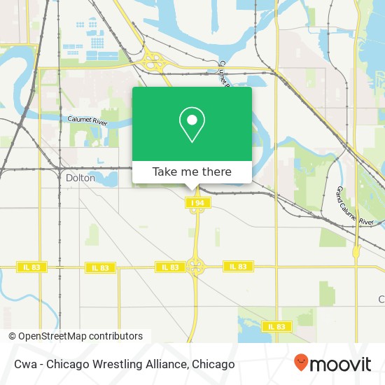 Cwa - Chicago Wrestling Alliance, E 142nd St map