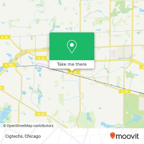 Cigtechs, 173 W Irving Park Rd map