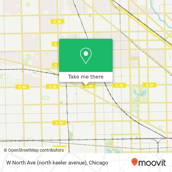 W North Ave (north keeler avenue), Chicago, IL 60639 map