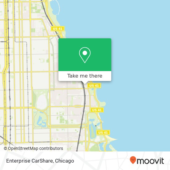 Enterprise CarShare map