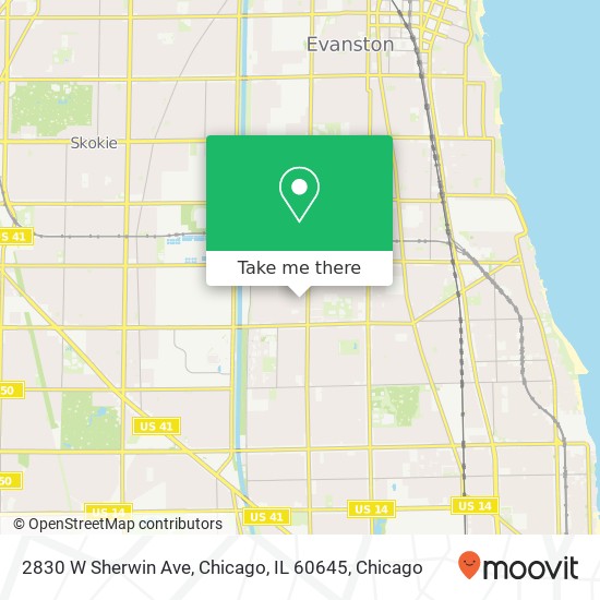 2830 W Sherwin Ave, Chicago, IL 60645 map