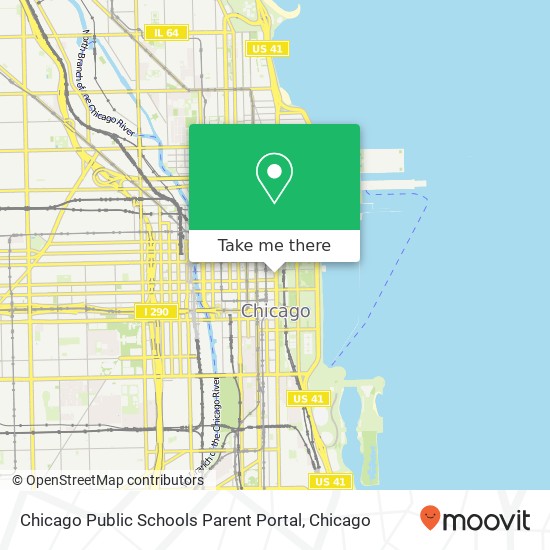 Chicago Public Schools Parent Portal, 122 S Michigan Ave map