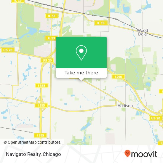 Navigato Realty, 991 W Lake St map