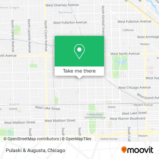 Pulaski & Augusta map