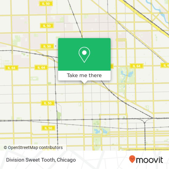 Mapa de Division Sweet Tooth, 3939 W Division St