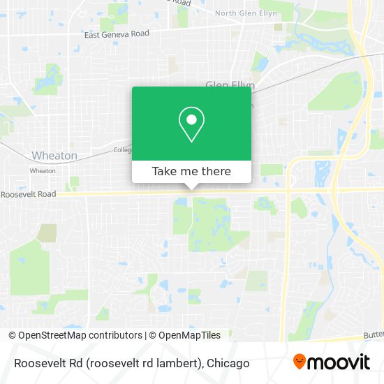 Roosevelt Rd (roosevelt rd lambert) map