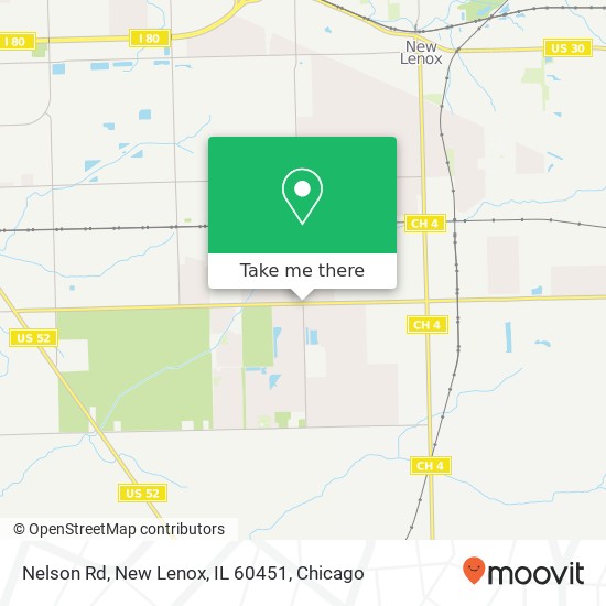 Mapa de Nelson Rd, New Lenox, IL 60451