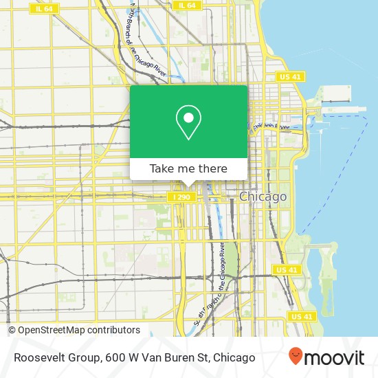 Roosevelt Group, 600 W Van Buren St map