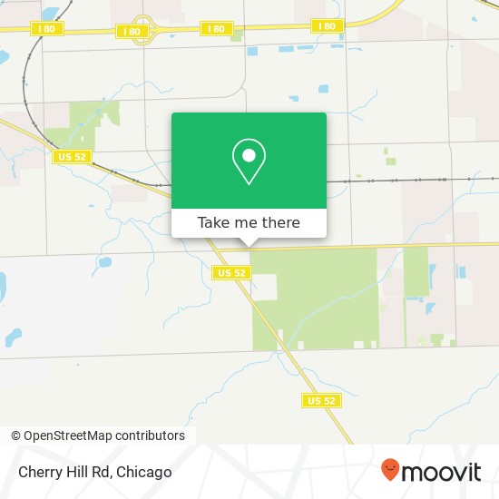 Mapa de Cherry Hill Rd, Joliet, IL 60433
