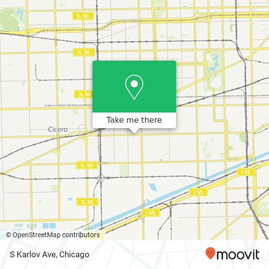 S Karlov Ave, Chicago, IL 60623 map