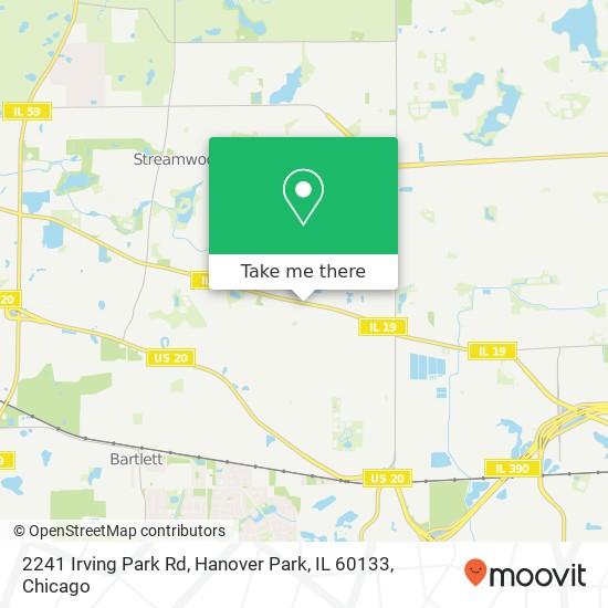 2241 Irving Park Rd, Hanover Park, IL 60133 map