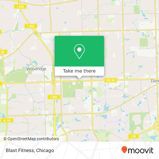 Blast Fitness, 1550 75th St map