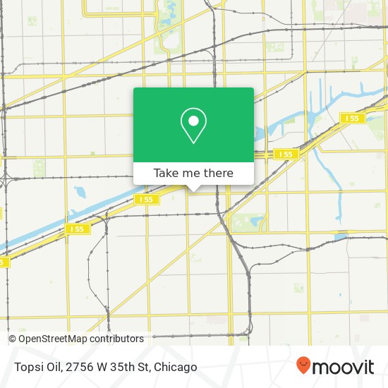 Topsi Oil, 2756 W 35th St map