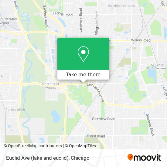 Euclid Ave (lake and euclid) map