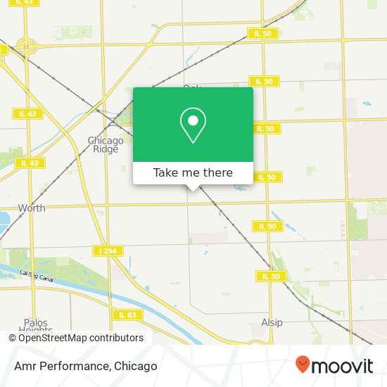 Amr Performance, 5516 W 110th St map