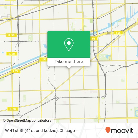 W 41st St (41st and kedzie), Chicago, IL 60632 map