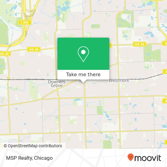 MSP Realty, 5140 Fairview Ave map