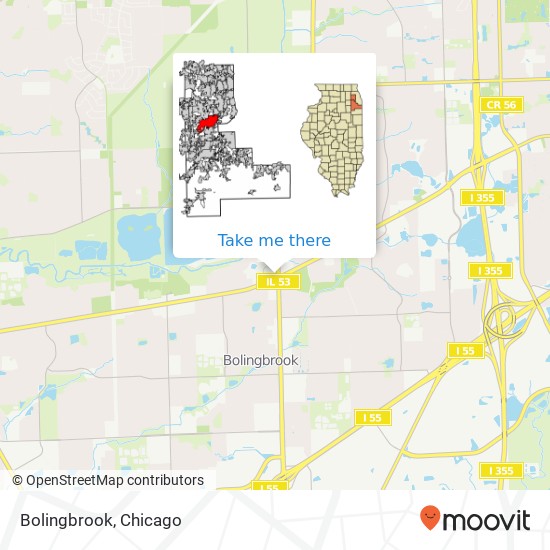 Bolingbrook, 102 W Boughton Rd map