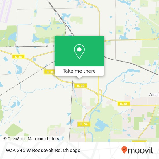 Mapa de Wav, 245 W Roosevelt Rd
