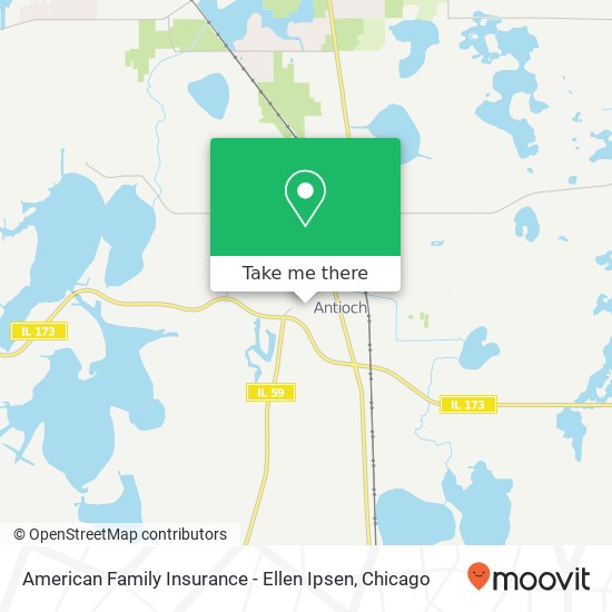 Mapa de American Family Insurance - Ellen Ipsen, 509 Lake St