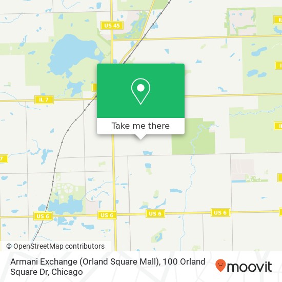 Mapa de Armani Exchange (Orland Square Mall), 100 Orland Square Dr