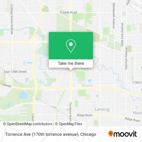 Torrence Ave (170th torrence avenue) map