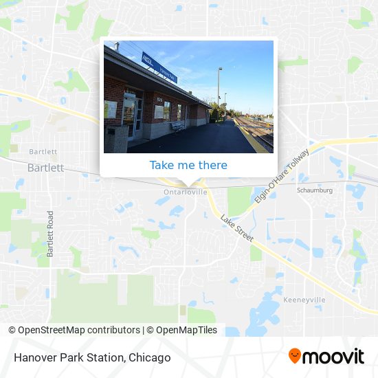 Mapa de Hanover Park Station