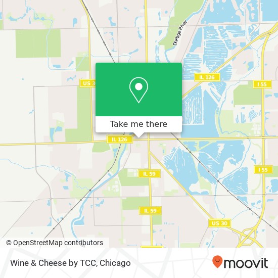 Wine & Cheese by TCC, 24104 W Lockport St map