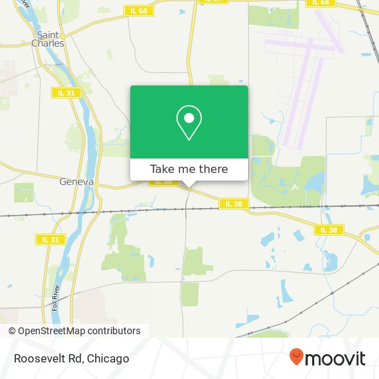 Roosevelt Rd, Geneva, IL 60134 map
