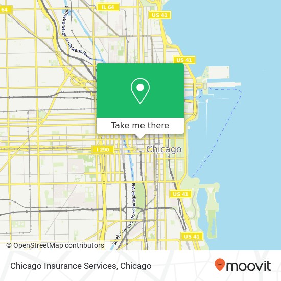 Chicago Insurance Services, 141 W Jackson Blvd map