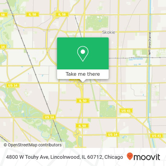4800 W Touhy Ave, Lincolnwood, IL 60712 map