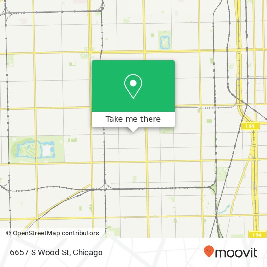 6657 S Wood St, Chicago, IL 60636 map