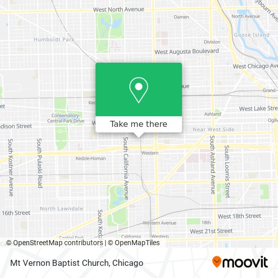 Mapa de Mt Vernon Baptist Church