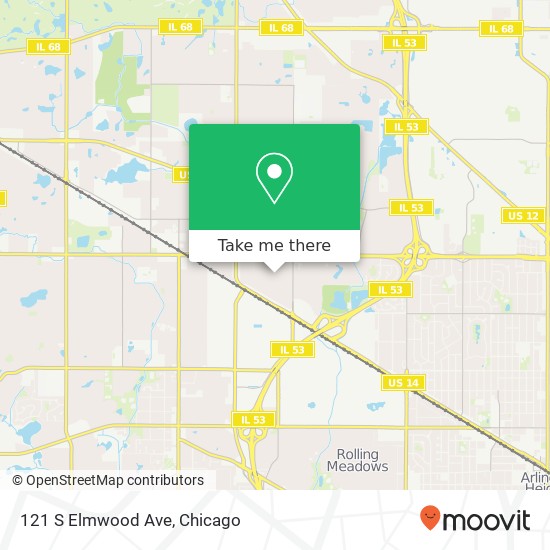 121 S Elmwood Ave, Palatine, IL 60074 map