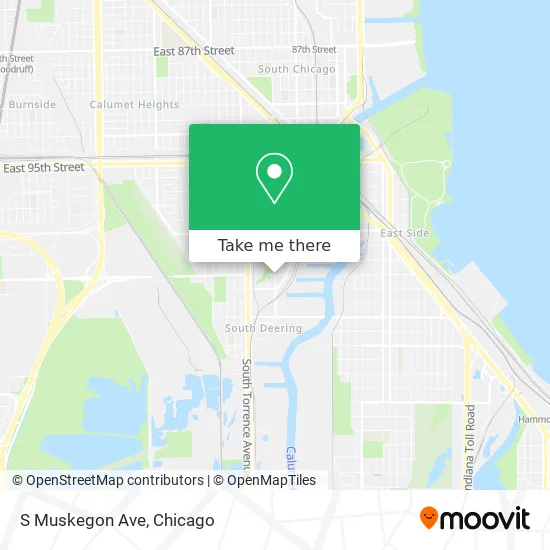Mapa de S Muskegon Ave