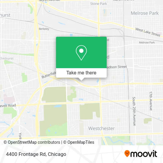 4400 Frontage Rd map