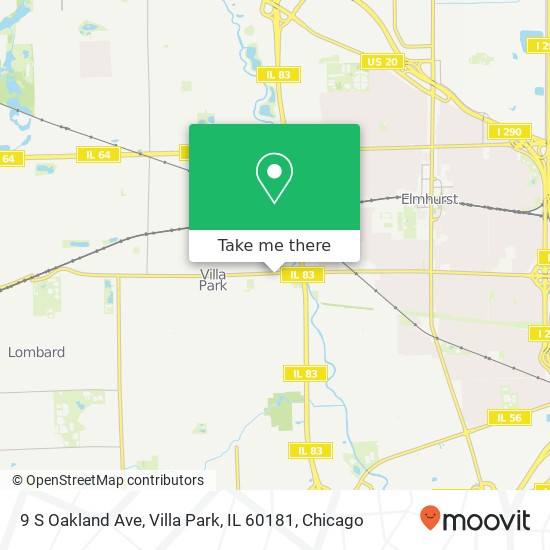 9 S Oakland Ave, Villa Park, IL 60181 map