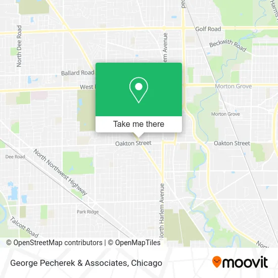 George Pecherek & Associates map