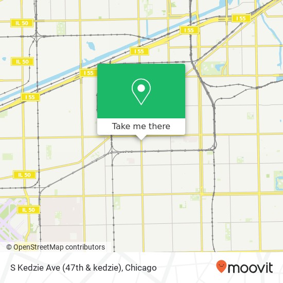 Mapa de S Kedzie Ave (47th & kedzie), Chicago, IL 60632