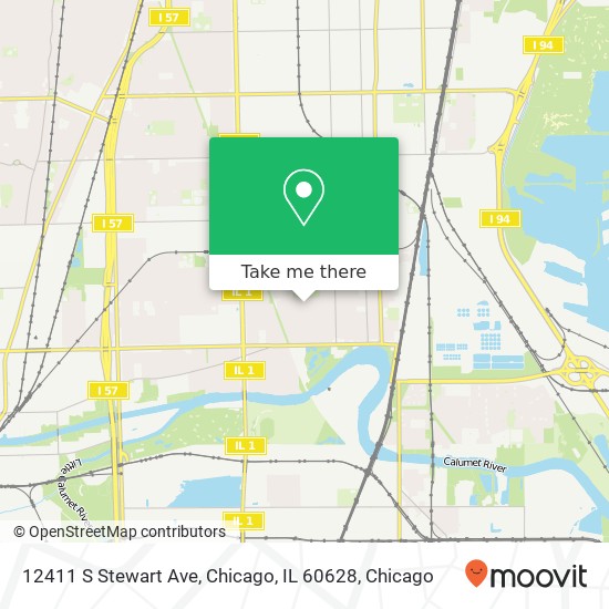 12411 S Stewart Ave, Chicago, IL 60628 map